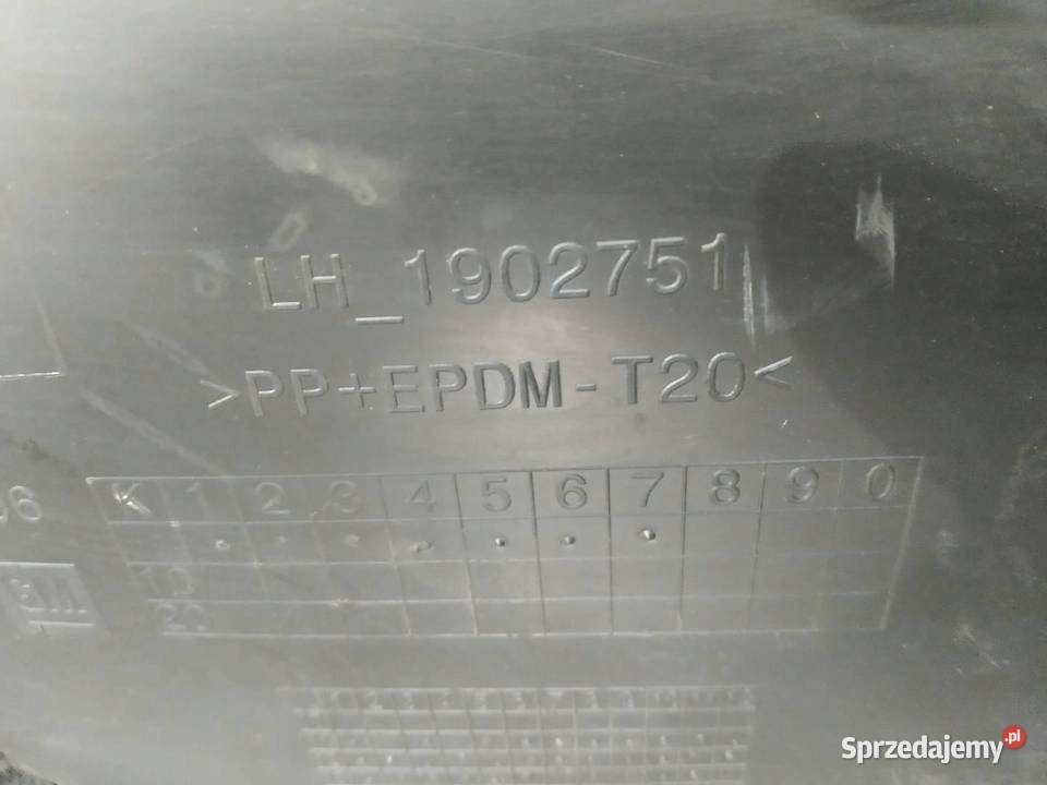 TAPICERKA BOCZEK LEWY PRZÓD KIEROWCY C Opel