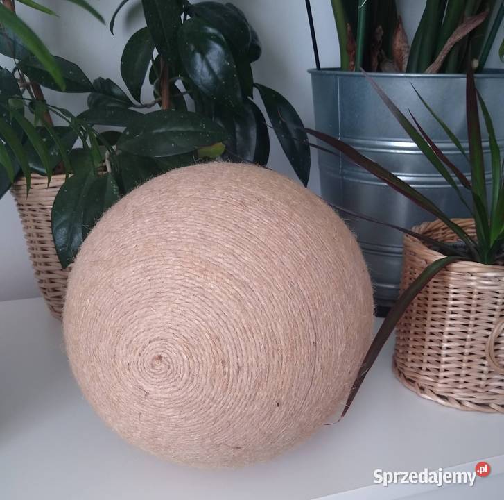 Jajko Duże Egg Jajo styropianowe 30 sznurek juta Gdańsk sprzedam