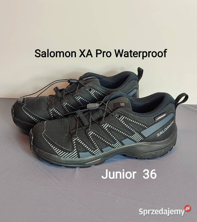Salomon XA Pro CSWP Junior r 36 Quicklace uniseks Jasień