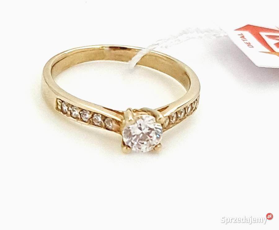 Pierścionek r14 Złoty pr333 classic Z401 złote Poznań