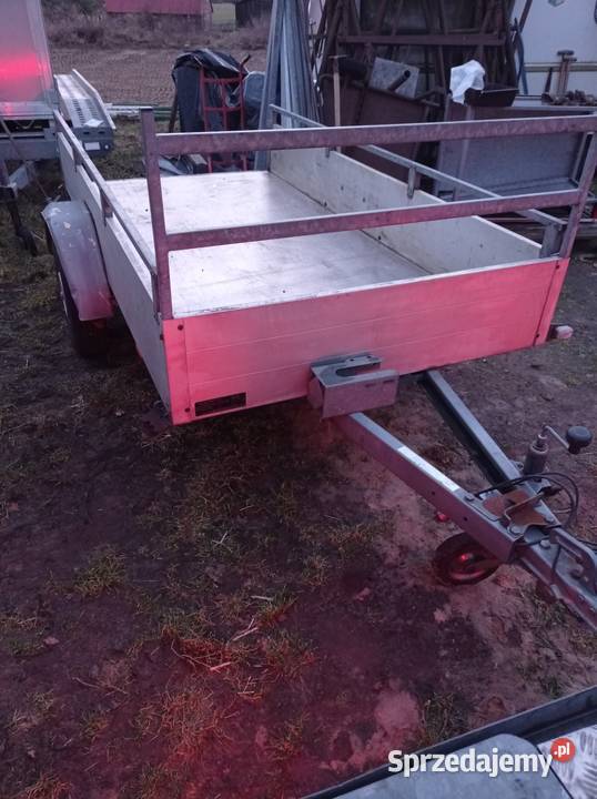 Przyczepka samochodowa aluminiowa 750 DMC Lubycza Królewska