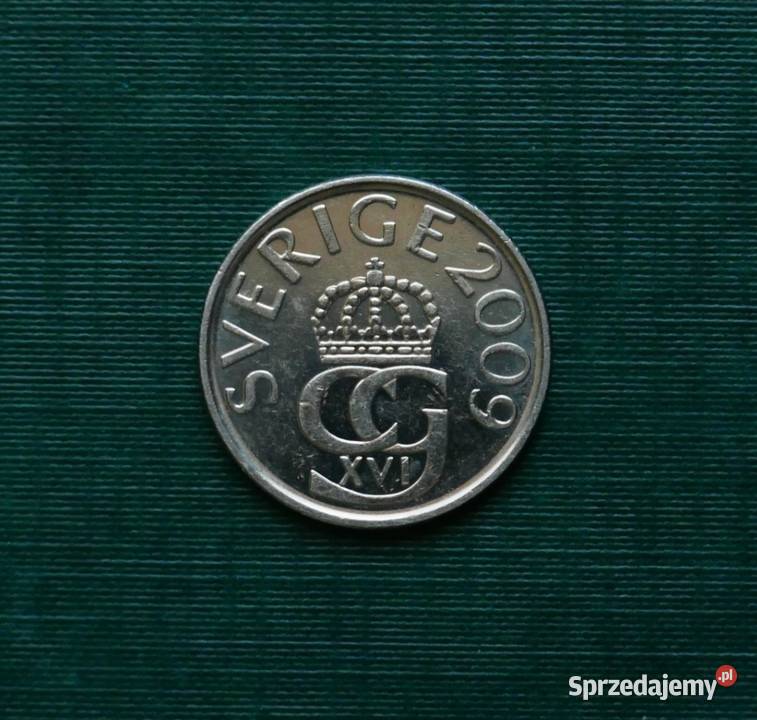 Szwecja 5 koron 2009r Gliwice