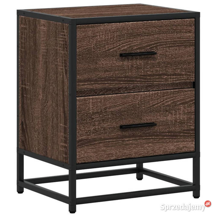 Szafka nocna brązowy dąb 40x31x50 materiał Szafki Warszawa