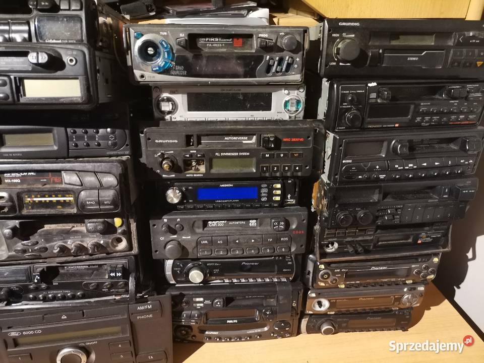 Radia samochodowe Pioneer jvc becker Sony dolnośląskie Złoty Stok sprzedam