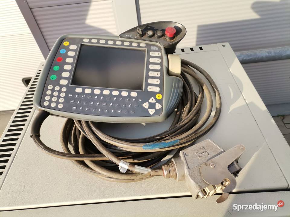 Robot przemysłowy KUKA KR30 szafa KRC1 panel