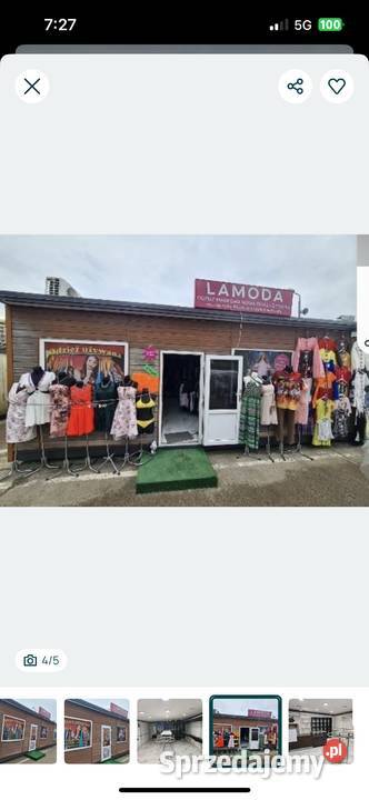 Pawilon Handlowy Warszawa sprzedam