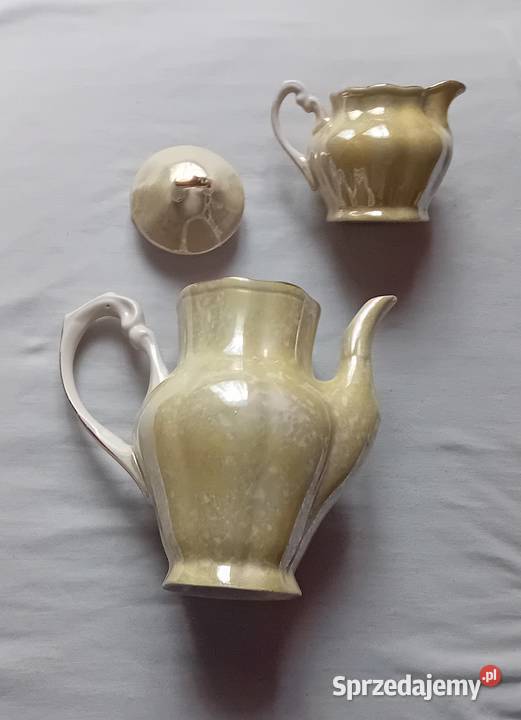 Dzbanek mlecznik porcelit Chodzież fason 1500 wielkopolskie Koźminek