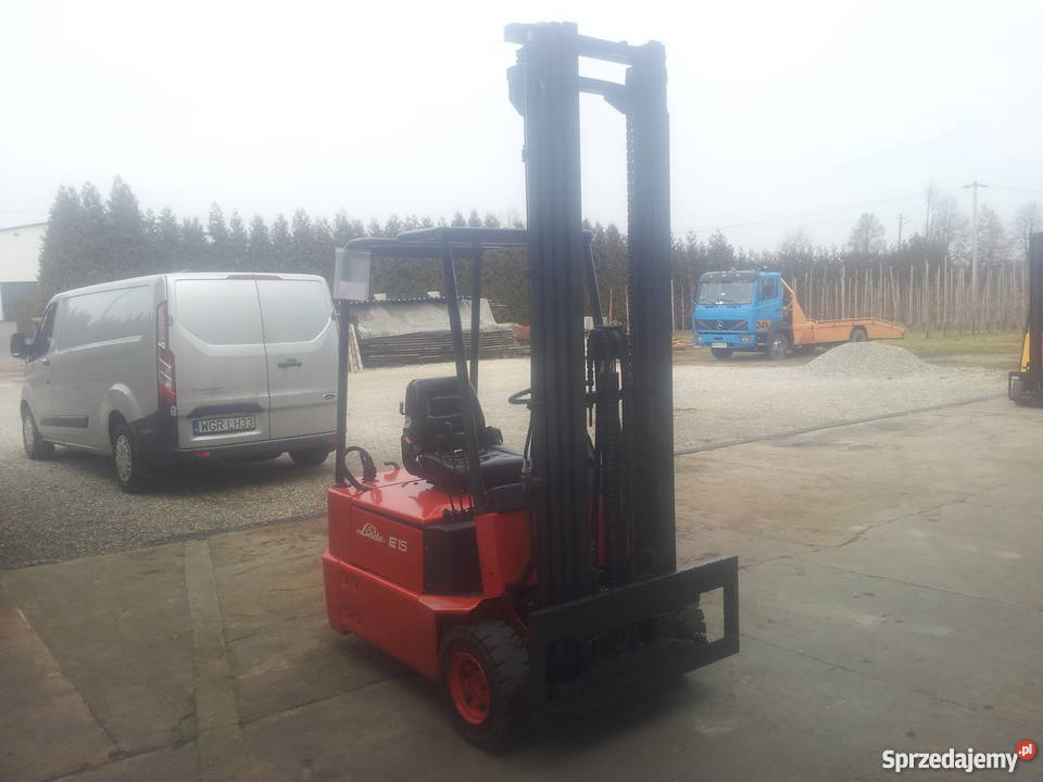 Wózek widłowy Linde E15 324 Belsk Duży