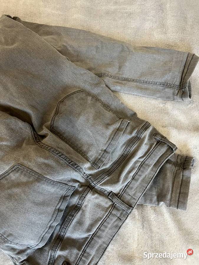 Mid waist skinny jeans spodnie jeansowe rurki Jasło