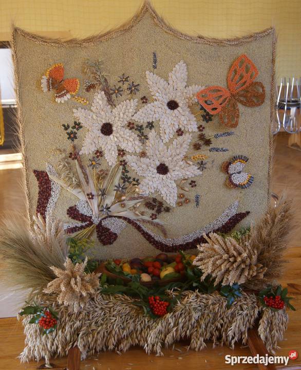 Wieniec dożynkowy dożynki plon dożynkowy Krosno