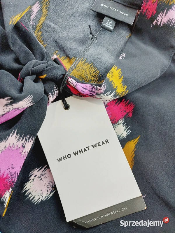 Nowa koszula długi rękaw w kwiaty na guziki Złoczew sprzedam