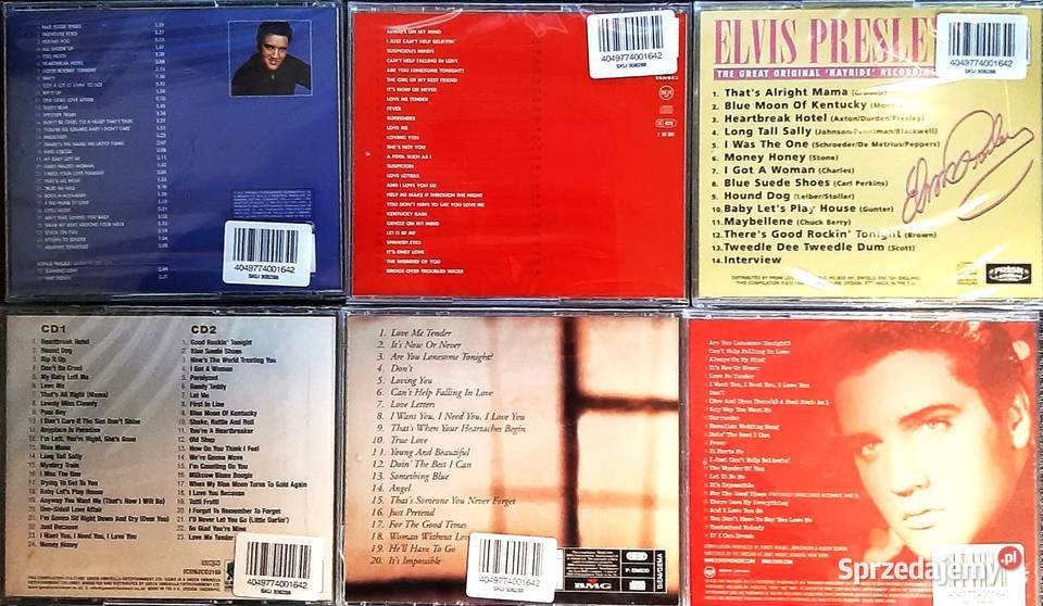 Wspaniały Zestaw 6 Albumów 7 CD ELVIS PRESLEY CD śląskie