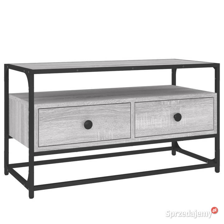 Szafka pod telewizor szary dąb sonoma 80x35x45 Warszawa