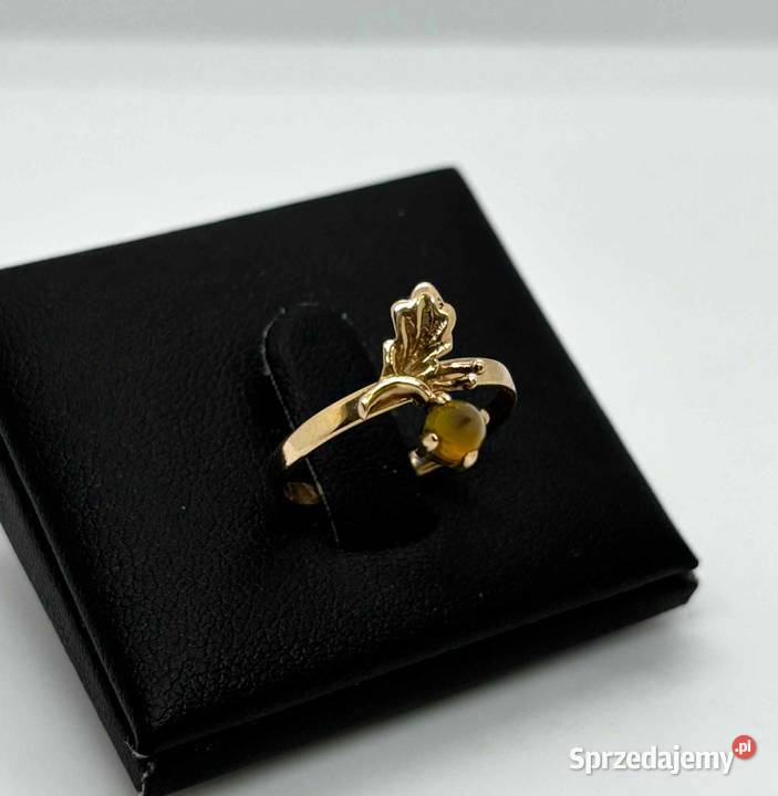 Złoty Pierścionek pr 583 18g warmińsko-mazurskie Elbląg sprzedam
