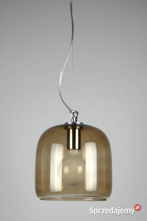 Szklana lampa wisząca walec na lince ROLLSBO kujawsko-pomorskie Nowe sprzedam