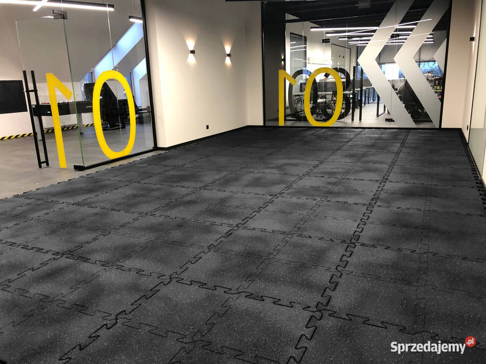 Podłoga na siłownię crossfit fitness Płyty lubelskie Lublin