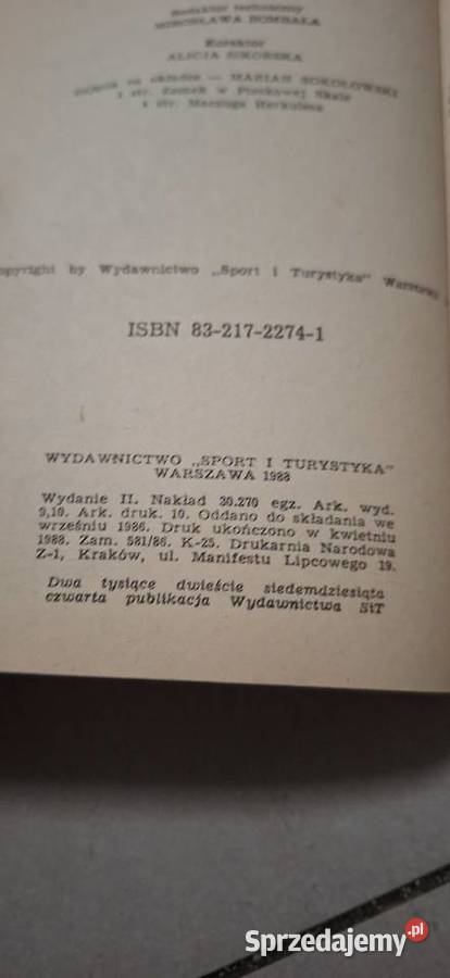 Ojcowski Park Narodowy Partyka przewodnik z mapą Łęczyca sprzedam