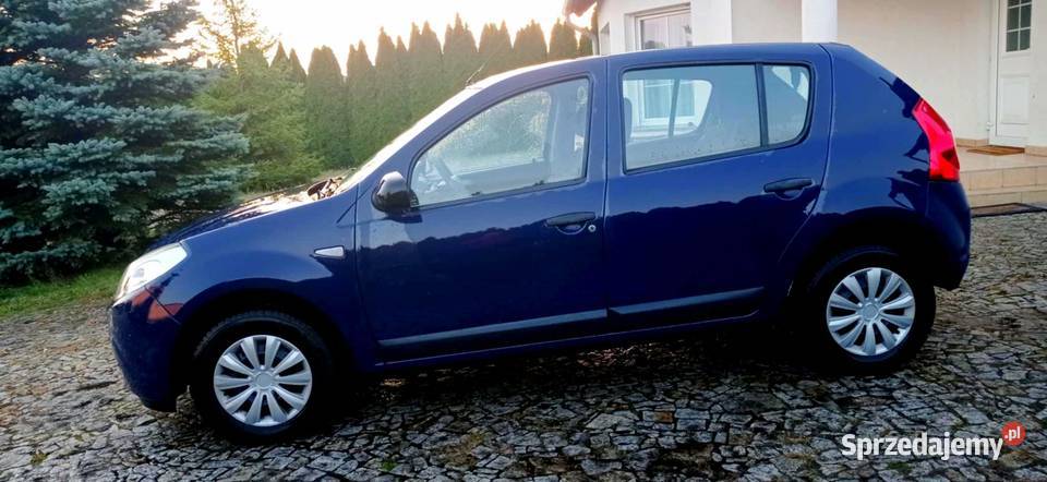 10 DACIA SANDERO 14i Klimatyzacja SERWIS 100 serwisowany w ASO lubuskie Sulechów