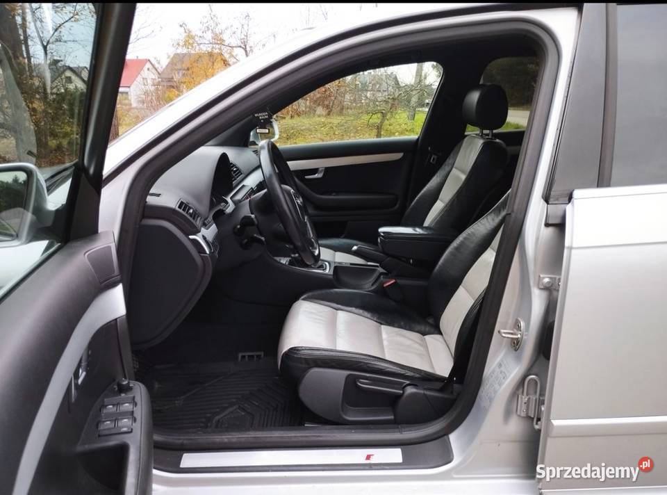 Fotele skóra audi a4 B7 avant Balice