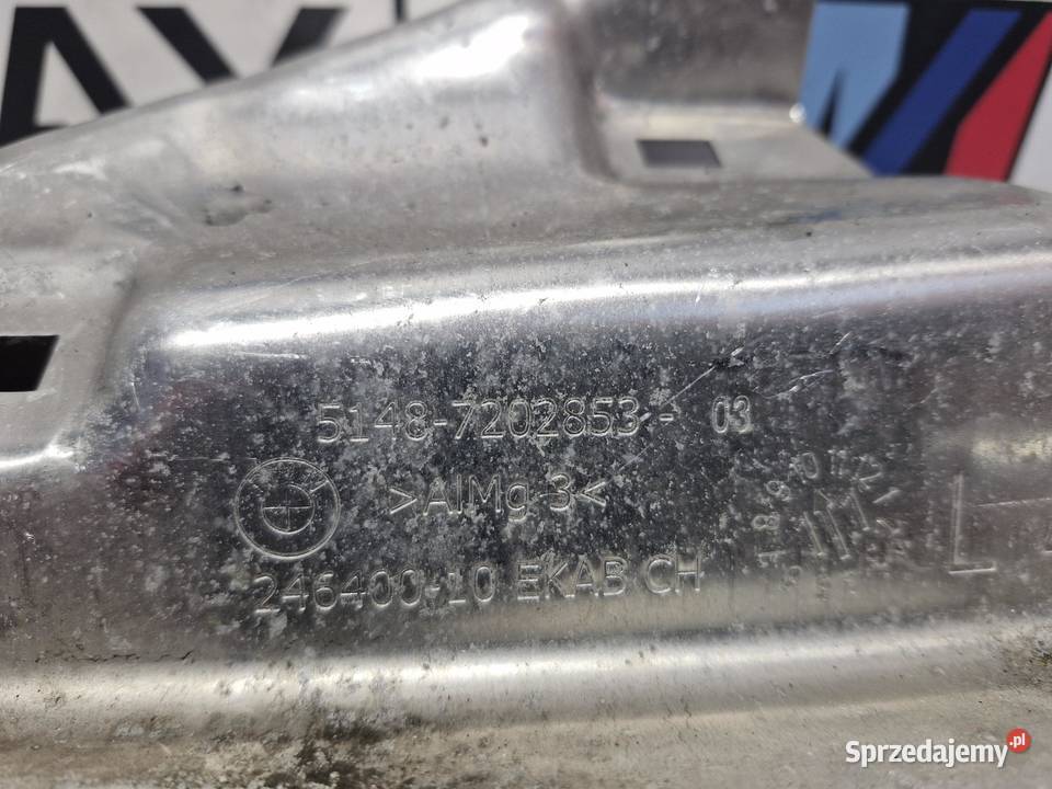 7202853 BMW F01 F06 F10 F11 OSŁONA IZOLACJA Elementy wygłuszające