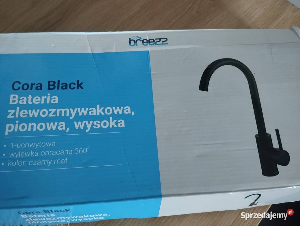 Bateria umywalkowa matowa Bogatynia