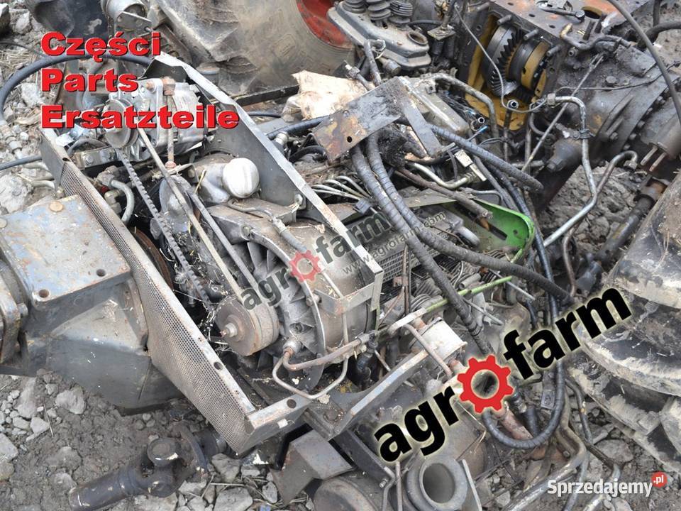 Fendt 380 GT części skrzynia biegów most przedni Układ kierowniczy i oś przednia Byków