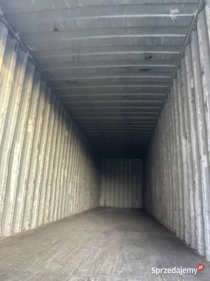 Kontener morski magazynowy budowlany 40 HC Wrocław