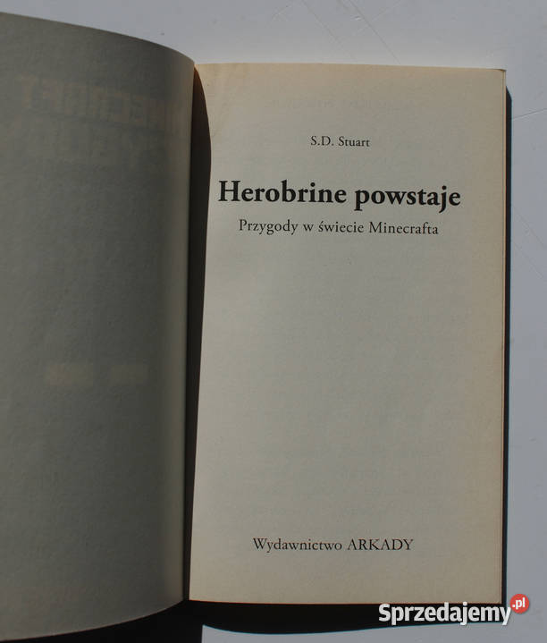 Miecz Herobrinea Minecraft Gdynia sprzedam