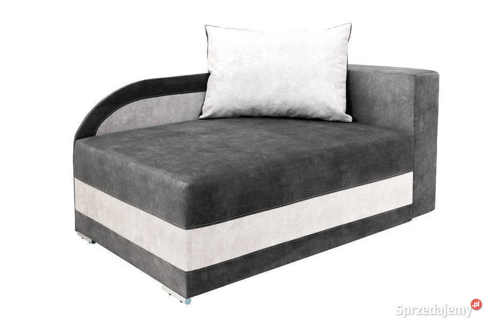 Kacper Tapicerowany Lewy BiałoSzary Meble