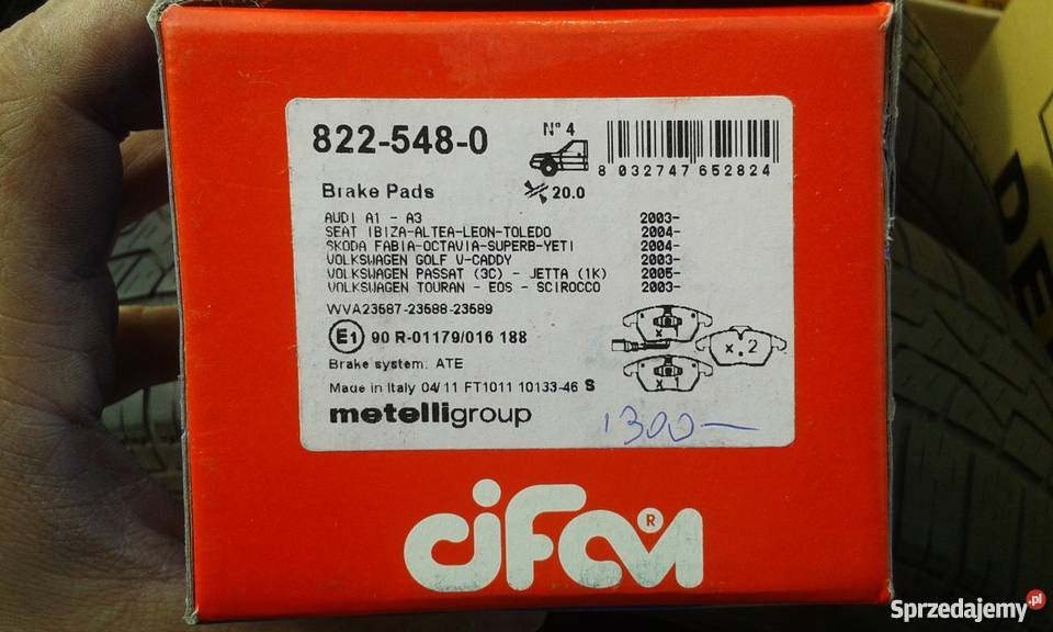 Klocki hamulcowe peugeot vw skoda seat renault Sława sprzedam