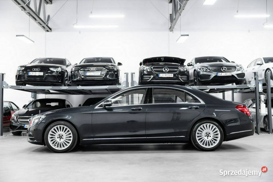 Mercedes S 500 4Matic Long 47 V8 455 Salon podgrzewane fotele Węgrzce
