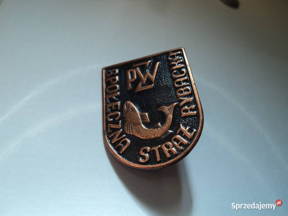 PRL odznaka PZW Społeczna Straż Rybacka wzór małopolskie sprzedam