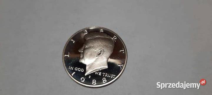 moneta USA dolara 1988 S 8860 proof Numizmatyka