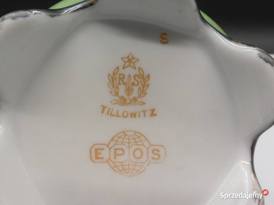 Porcelanowy wazon wazonik TILLOWITZ EPOS RS SUHL Raszków