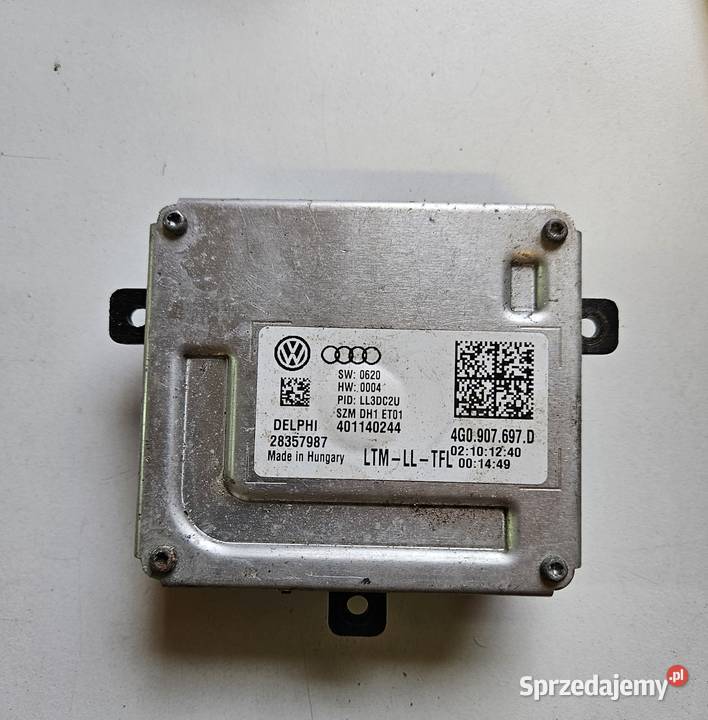 VW AUDI PRZETWONICA MODUŁ LED 4G0907697D