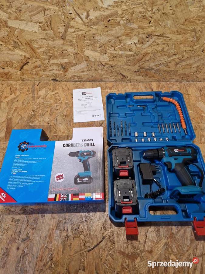 WIERTARKO WKRĘTARKA UDAROWA AKUMULATOROWA 48V Głogowa