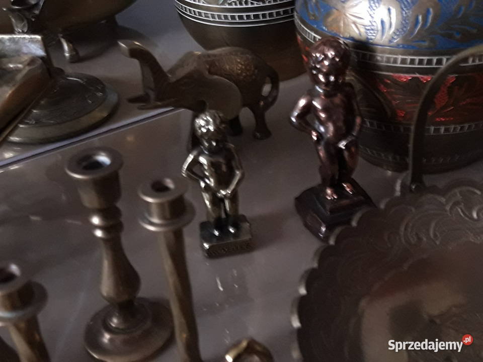 Stary ciężki modiądz kolekcjonerski Janów Lubelski