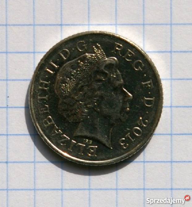 10 PENSÓW TEN PENCE 2013 WIELKA BRYTANIA Piszczac