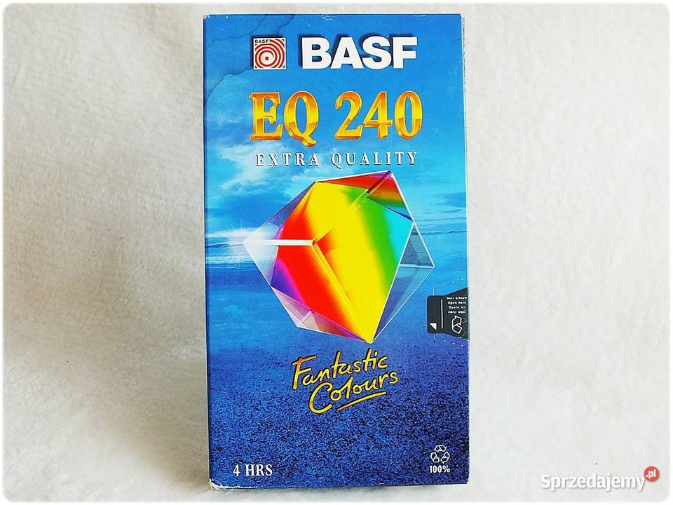 Kaseta VHS BASF Nówka z oryg fabrycznymi VHS Żary
