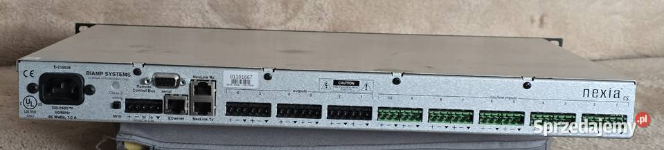 Sprzedam Cyfrowy Procesor Audio firmy BIAMP Pozostałe Wrocław sprzedam