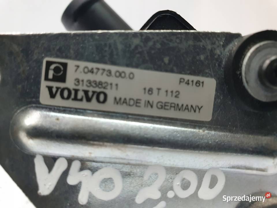 POMPA WODY DODATKOWA OBIEGOWA Volvo V40 V60 S60 Chełm