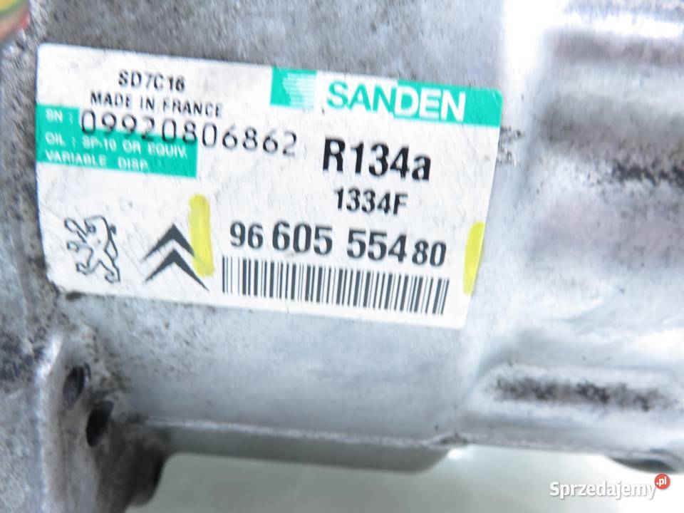 KOMPRESOR KLIMATYZACJI CITROEN C5 III 30 V6