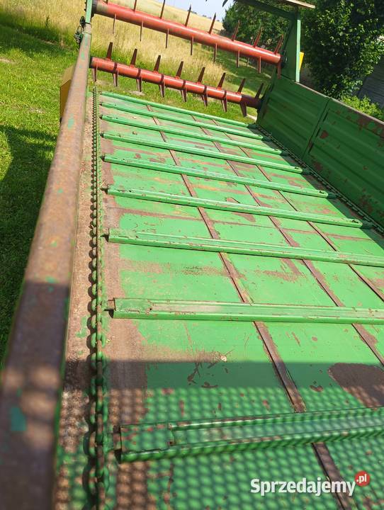Rozrzutnik Agromet 35t nieuszkodzony Rozrzutniki obornika