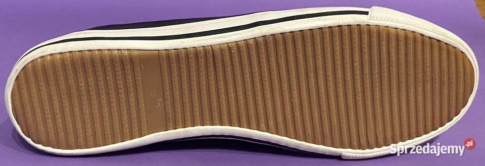 Męskie czarne trampki rozmiar 41 Sportowe mazowieckie Żyrardów sprzedam