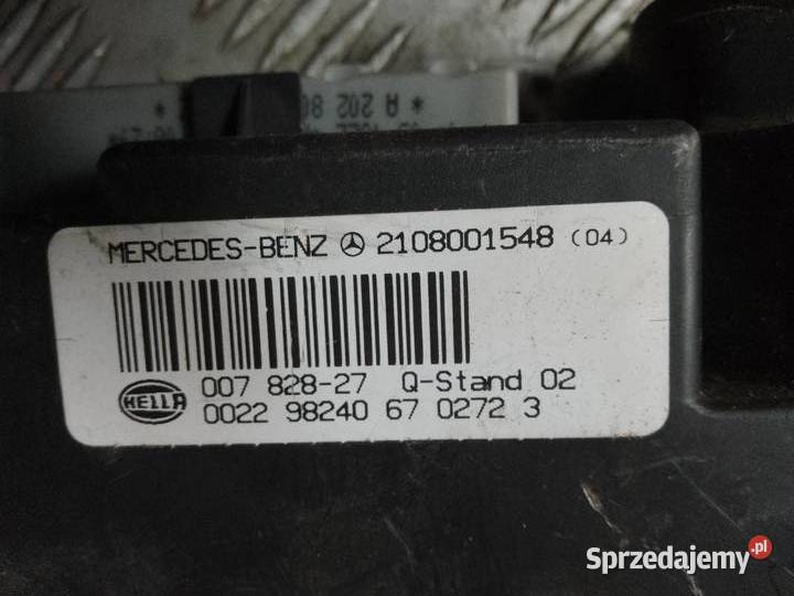 2108001548 Pompa pompka centralnego Mercedes Niwka