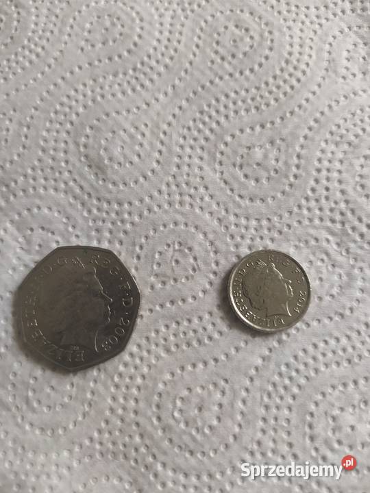 20 Koron SZWECJA FIFTY PENCE 502003FIVE PENCE Gorlice