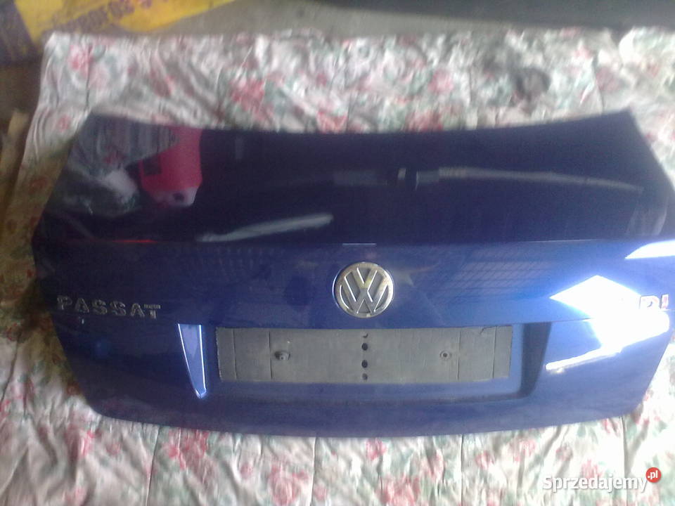Klapa Tylna Passat B5 FL sedan części blacharskie Włocławek sprzedam