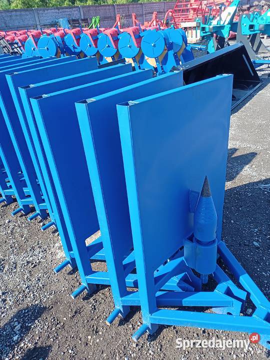 Łuparka do drewna świdrowa na tył traktora na Maszyny rolnicze Zduńska Wola