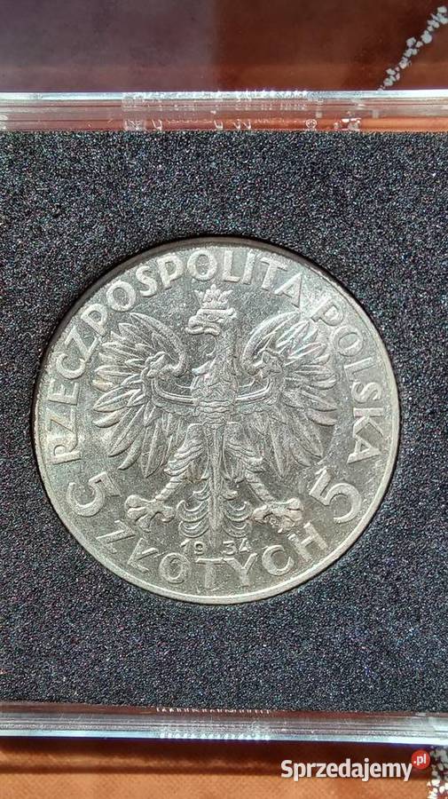 5 złotych 1934 Jadwiga 2 RP sprzedam