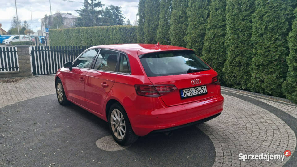Audi A3 Sportback Automat 16 TDI GWARANCJA Zakup diesel mazowieckie Płońsk